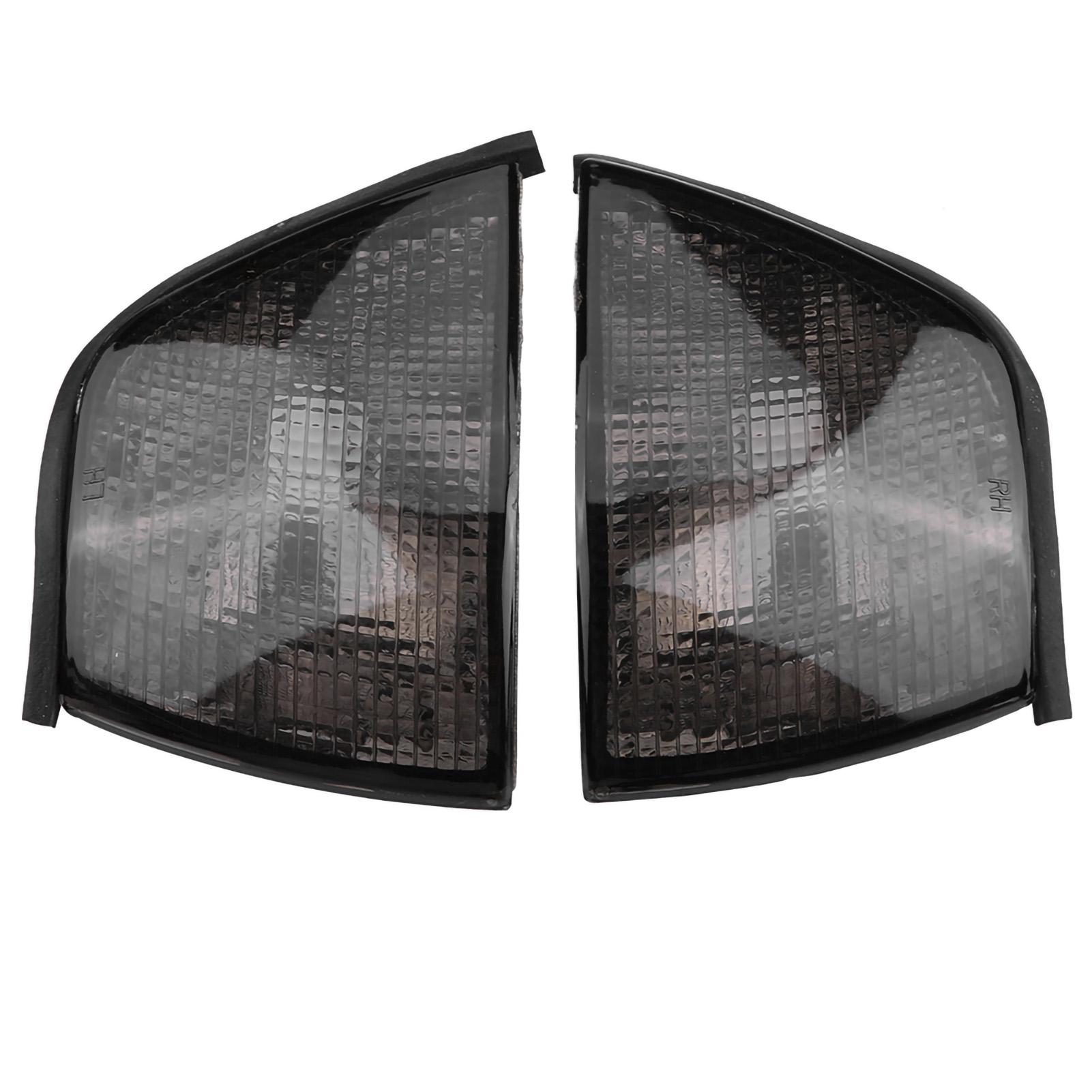 

Pair of Covers for Turn Signal Corner Lights 3 Series 318i 318ti 325i 328i M3 E36 4DR Sedan and Station Wagon 1992-1998 with