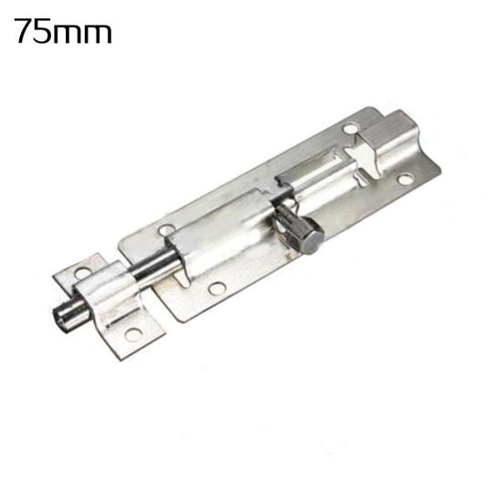 1 Pc Stainless Steel Door Latch Barrel Bolt Latch Hasp Stapler Gate Safety Lock