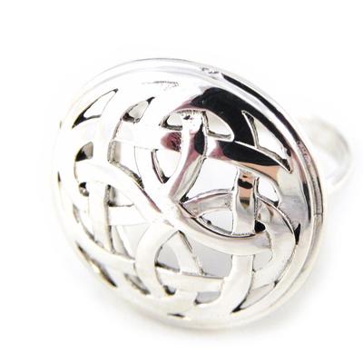 Silver Ring 'Rosace Filigree' Silver - 23 Mm
