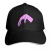 Limp Wrist Clublavender Baseball Cap Contrast Two Tone Brim Snapback Flat Bill Strapback Dad Hat