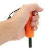 Ice Fishing Safety Pick Stainless Steel Orange Retractable Ice Awls for Outdoor Winter