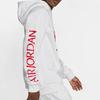 Jordan Jumpman Classics Logo Print Fleece-Lined Pullover Hoodie Men Hoodies White BV6011-100
