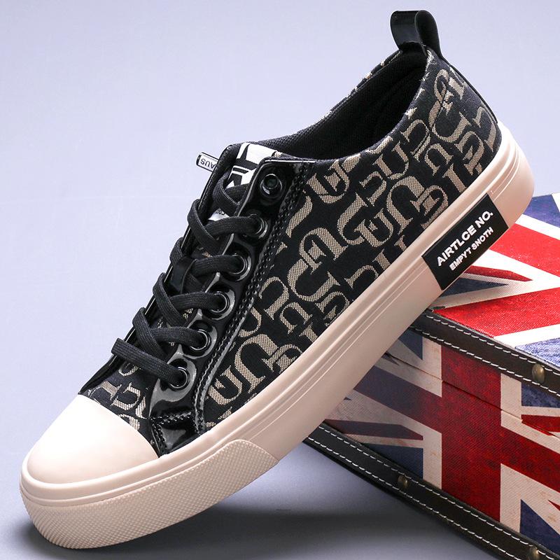 Men's Shoes New Men's Casual Board Shoes Breathable Trendy Cloth Shoes One Foot Old Beijing Shoes Soft Sole Driving Shoes