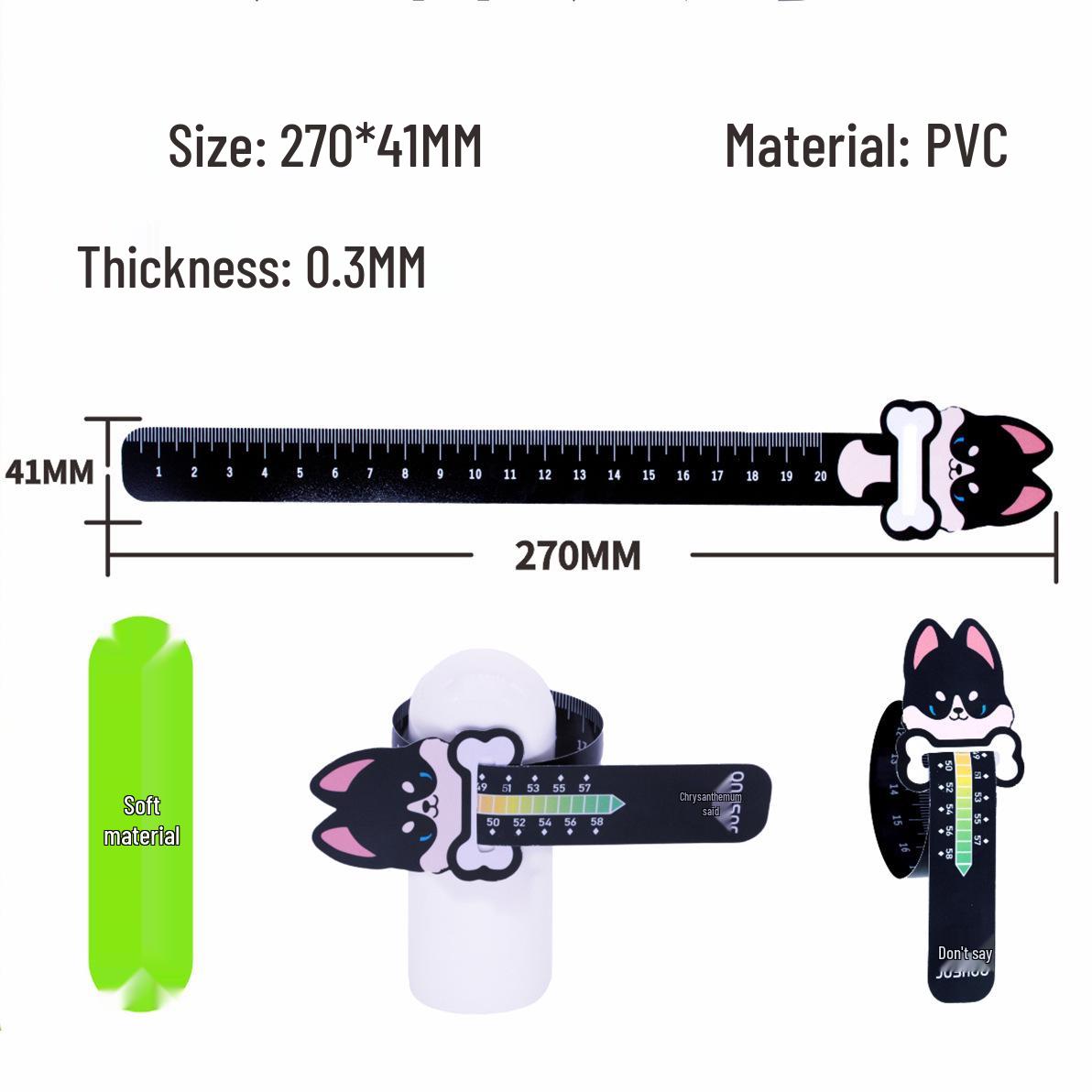 

Chrysanthemum Men s Body Measurement Tool - Precision Length and Diameter Ruler for Male Anatomy