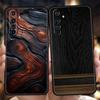 Luxury Vintage Wood Grain Pattern Soft TPU For Realme 10 11 8i 9i 9 Pro Plus GT2 C3 6 7 8 Pro C21 C11 C25 C35 Pro 5G Phone Cover