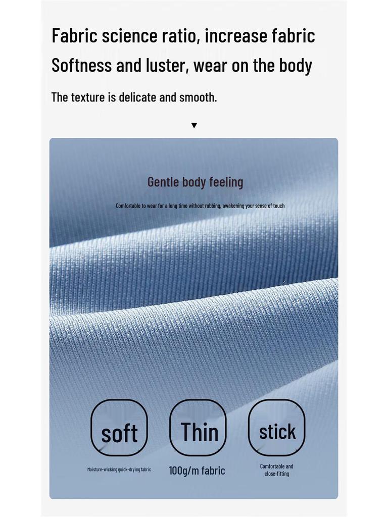 Maniform Men's Quick-Dry Antibacterial Boxer Briefs