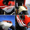 Motorrad-Winglets Verkleidung Motorradflügel Aerodynamische Winglets Spoilerflügel Modifikationszubehör für 250SR Langlebig