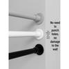 Leidezhu No-Drill Retractable Wardrobe Clothes Drying Rod - Single Pack