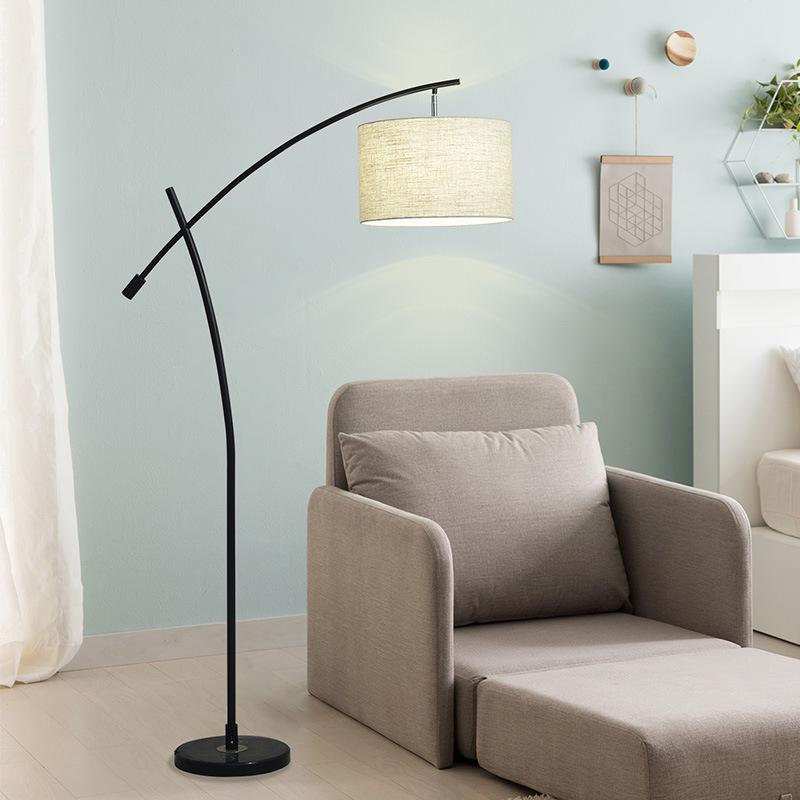 Nordic Style Floor Lamp: Versatile Bedside or Living Room Lighting