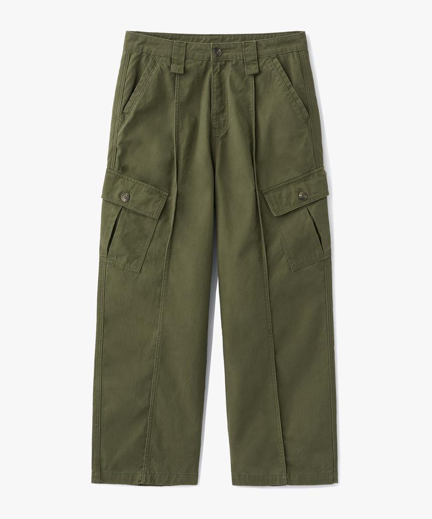 SUARE Curved Cargo Wide Pants - 3 Colors