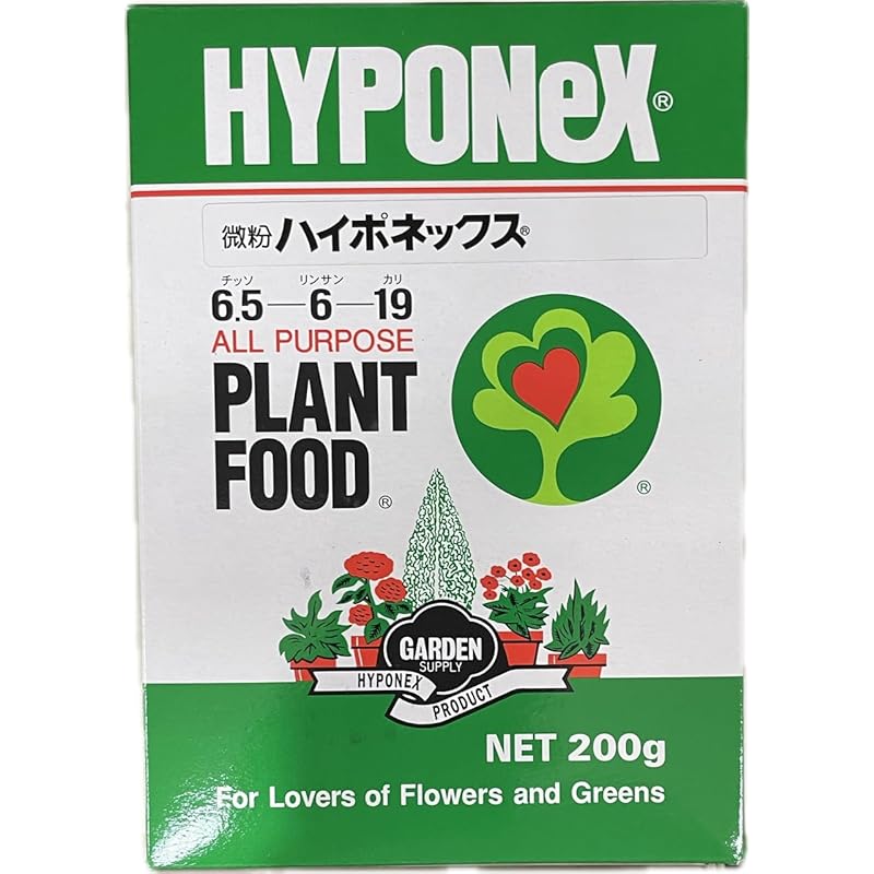 Удобрение Hyponex Япония, Мелкий порошок Hyponex, 200 г