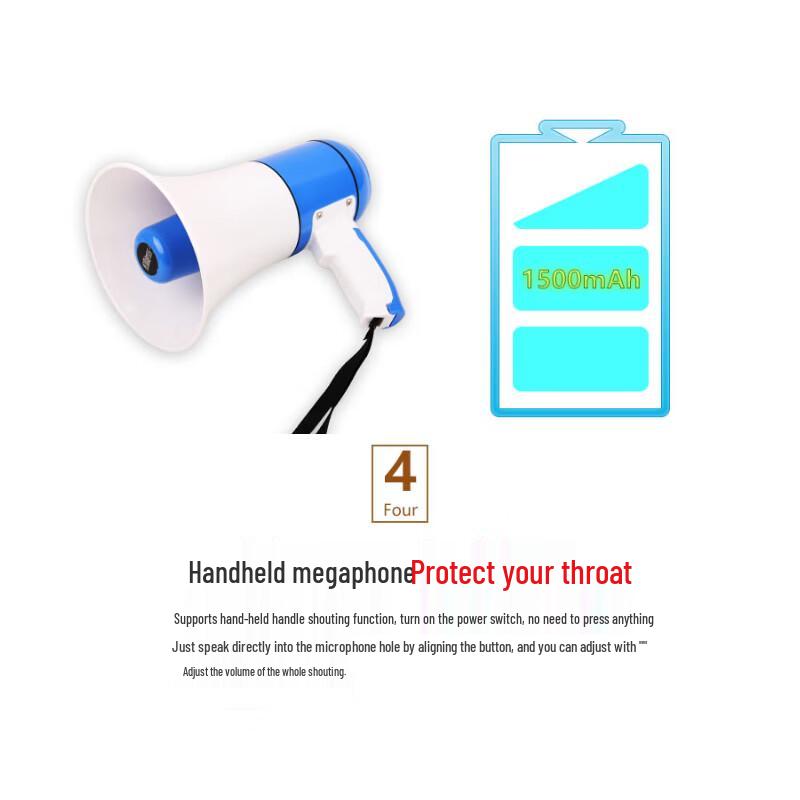 Handheld Recording Megaphone HM130RI