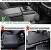 Jump Seat Front Center Console Organizer Ford F150 2015-2025 2025 Armrest Jump Seat Storage Box Tray Interior Car Accessories