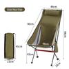 Bärbar Utomhus Hopfällbar Månstol