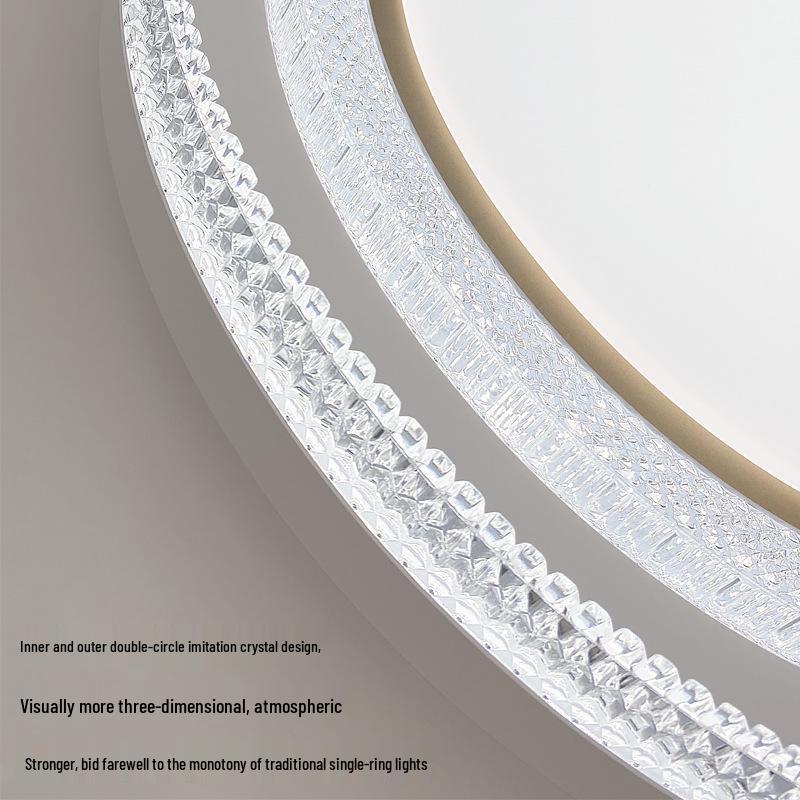 Full Spectrum Eye Protection Crystal LED Ceiling Light for Bedroom