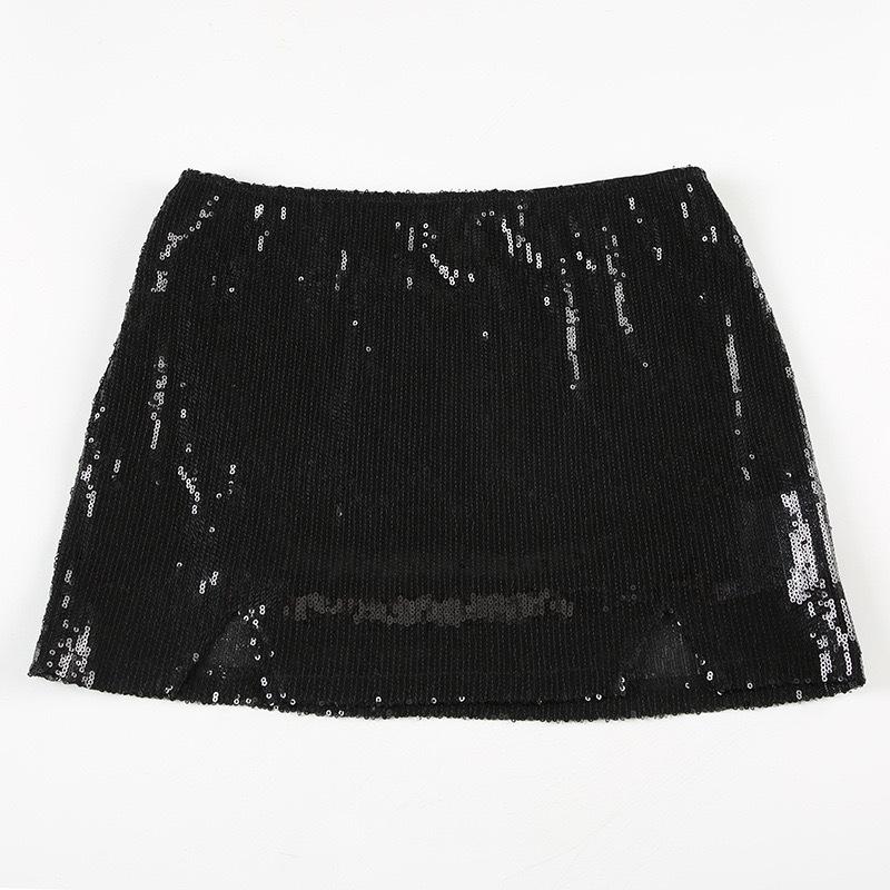 

2024 Європейські та американські весняні сексуальні шорти-тонги з паєтками: Приталені, Універсальні, Стильні Шорти для сідниць Small