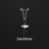 10Pcs/Set Red Wine Glass Dollhouse Wine Glass Dollhouse Miniature Glass Cup  Scene Ornament