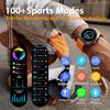 2025 New Watch 7 Ultra TWS 2 In 1 Smart Watch with Wireless Headset Bluetooth Call Outdoor Sport Music Smartwatch for Android IOS