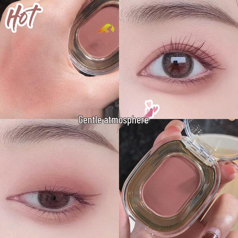 

Доступные матовые тени нюдовых оттенков: Нежный розово-коричневый для сдержанного, подходящего для поездок на работу образа