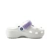 Crocs Classic Platform Clog EVA Comfortable Fashion Trend Commuter Casual Personality Simple Hole Shoes Unisex White