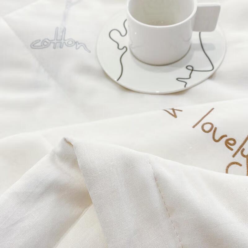 Manyaju Xinjiang Cotton Printed Summer Quilt - Cotton Blossom Love