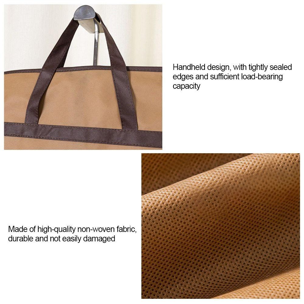 Non-woven Suit Storage Bag Foldable Clothes Storage New Dress Jacket Protective Cover