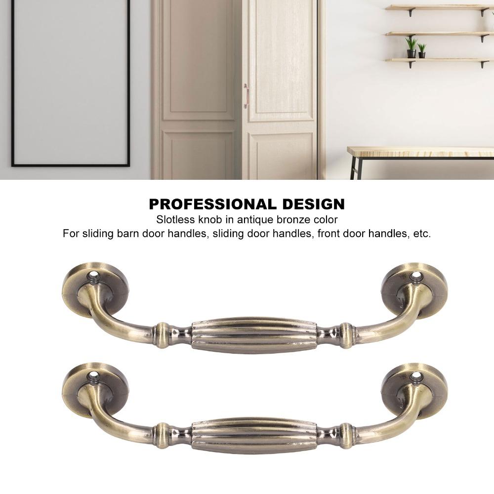 2pcs Zinc Alloy Vintage Cabinet Pulls Durable Drawer Pull Handles Vintage Door Handles  Door