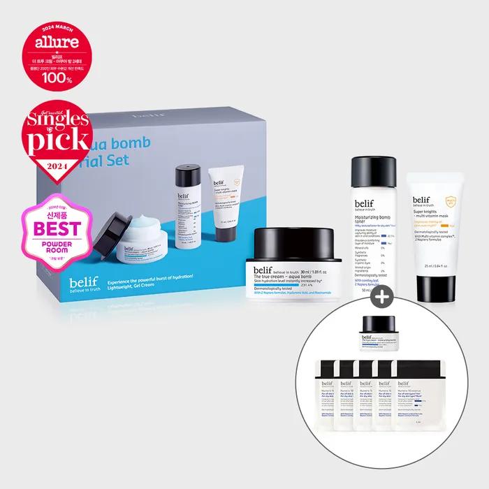 The True Cream - Aqua Bomb 30ml Trial Set