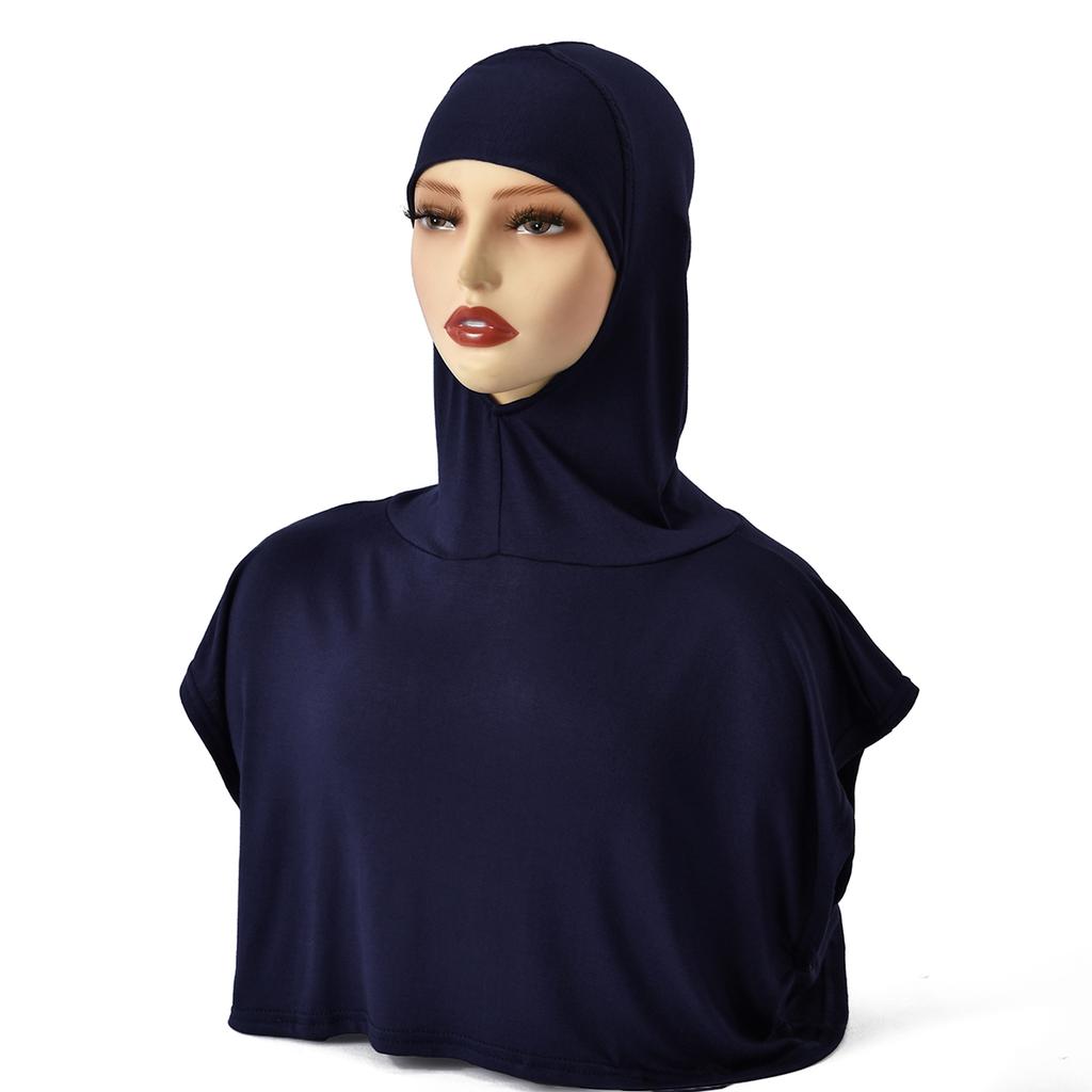 Muslim Islamic Inner Hooded Hijab Women Basic Vest Sleeveless Bottoming Shirts Islamic Clothing Turkey Arab Abaya Tops