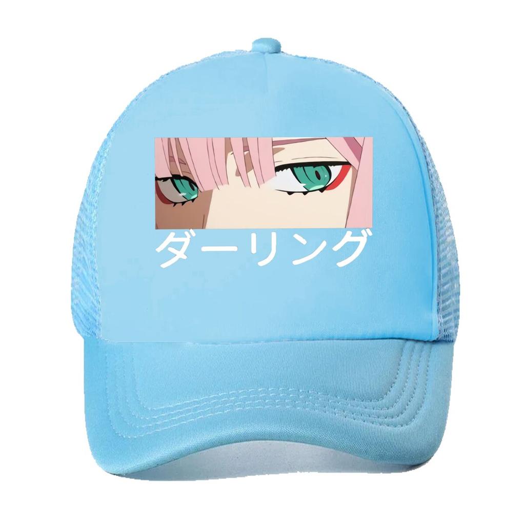 Darling In The Franxx Eyes Art Mesh Baseball Cap Casual Hat Outdoor  For Womens Unisex FeUnisex