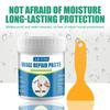 100g Multipurpose Ceramic Repair Agent Strong Adhesion Professional Adhesive Repair Agent with Scraper for Bathroom Wall Floor
