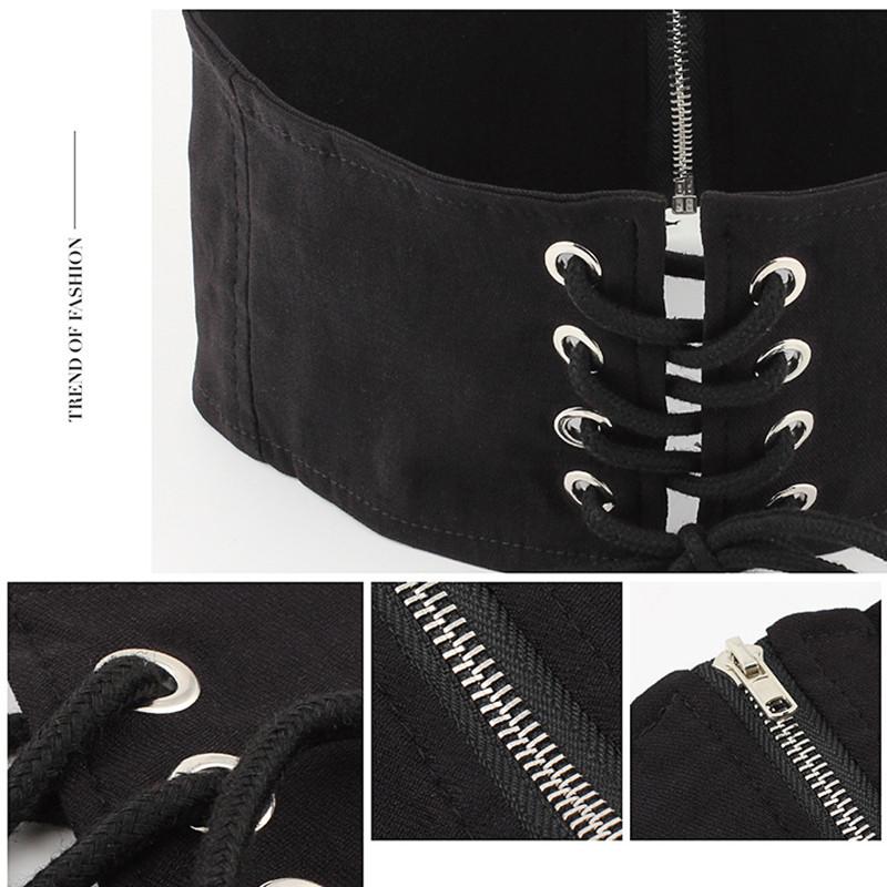 Waistband Summer Women Dress Shirt Girdle Belt Wide Bandage