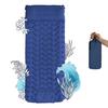 Ultralight Inflatable Sleeping Pad with Built-in Foot Pump Waterproof Self Inflating Lounge Mat Portable Travel Outdoor Camping Hiking