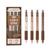 Office Supplies Coffee Color Soft Bread Gel Pen Set Ballpoint Pen Neutral Gel Pen Writing Pen