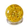 5CM Non-Fading True Color Ice Crackle Crystal Ball - Feng Shui Pond Rotating Water Feature Accessory