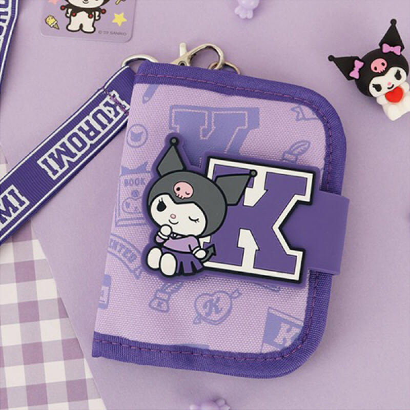 Kuromi Initial 2-tier Necklace Wallet C81309