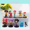 Q Version Kpop Demon Hunters Pvc Model Ornament For Demon Slayer Fans With Cartoon Style