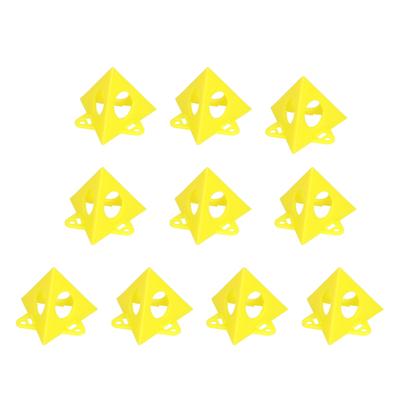 10PCS Support de Peinture Plastique Appareil Ménager pour Travail du Bois avec Rehausseur Conique pour Cadre Photo Chaise
