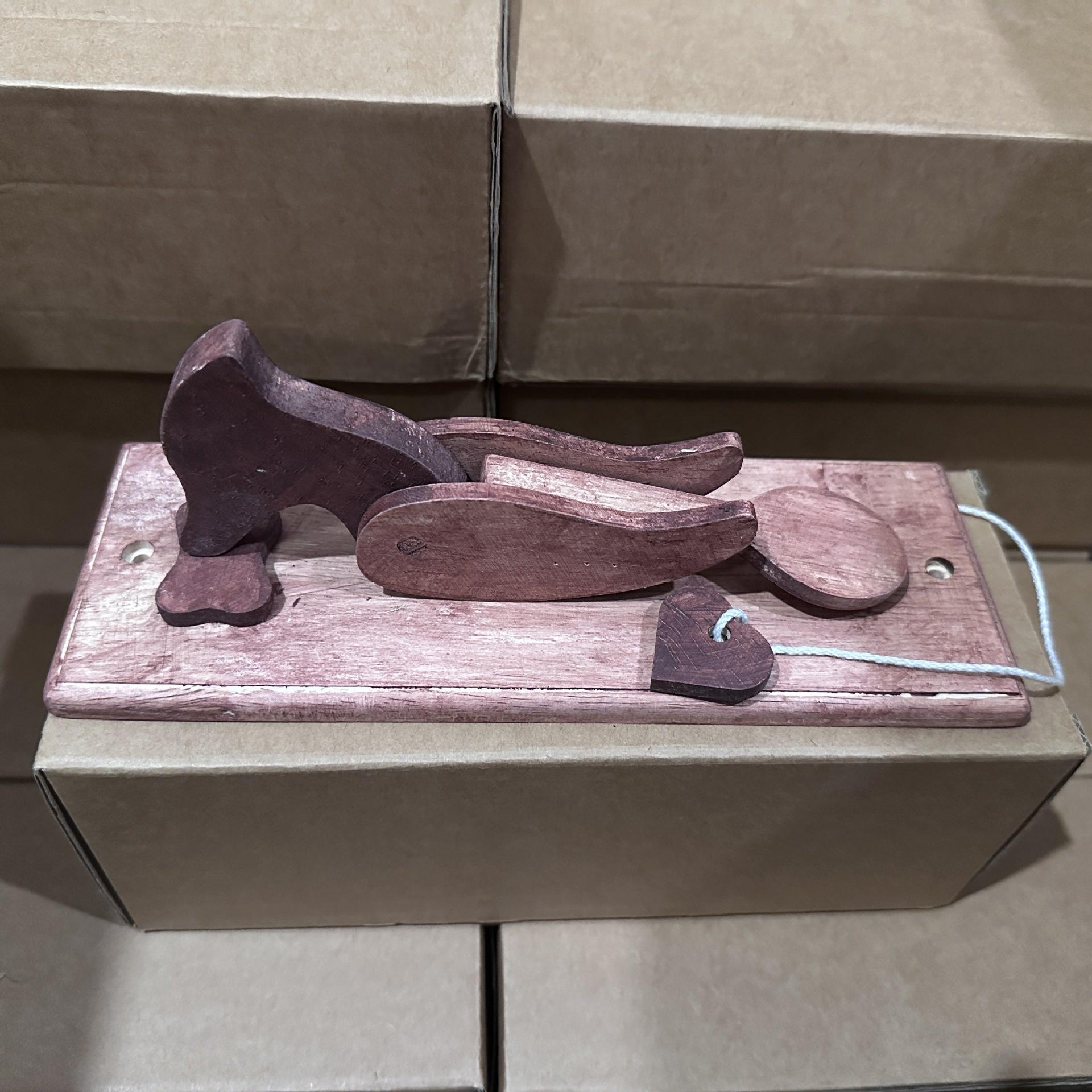 

Ретро Деревянный Дятел Дверной Звонок Забавный Орех Дуб Стук Колокольчик Настенный Декоративный Рингтон Для Дома Веранды Входного Декора