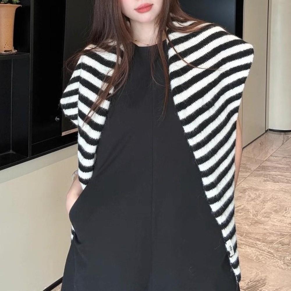 Cashmere Knitted Triangle Scarf Korean Style Cape Wraps Fashion Winter Shawl  Women/Men