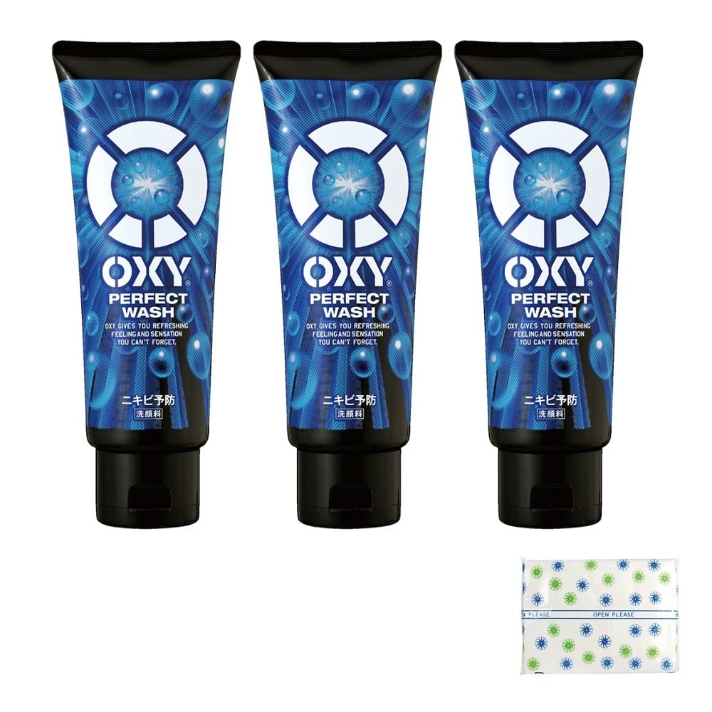 

Oxy Perfect Wash, Acne Prevention Large Capacity Facial Cleanser, 200g x 3, Bonus Included Set