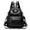New schoolbag versatile tide women's large-capacity travel backpack first layer cowhide backpack women's genuine leather women's bag