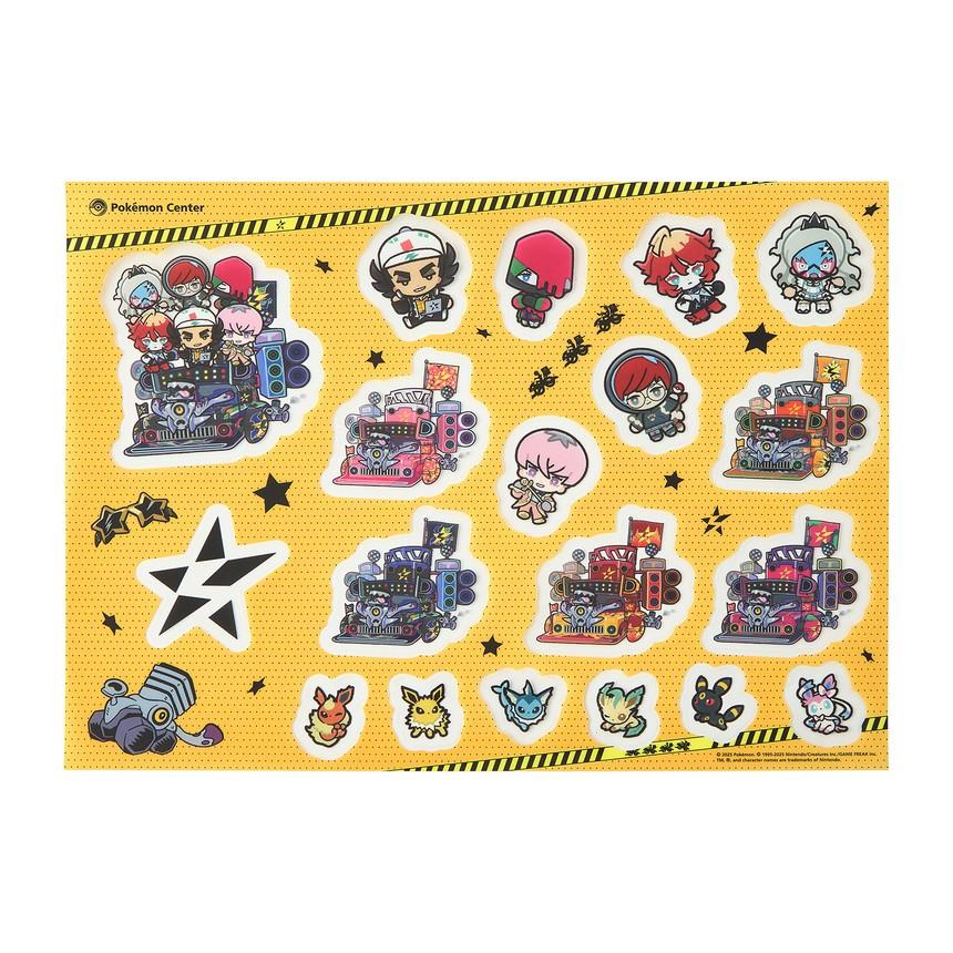 

[Pokemon] Pokemon Center Official POKEMON TRAINERS -STARDUST BESTIES- Illustrated Sticker Set