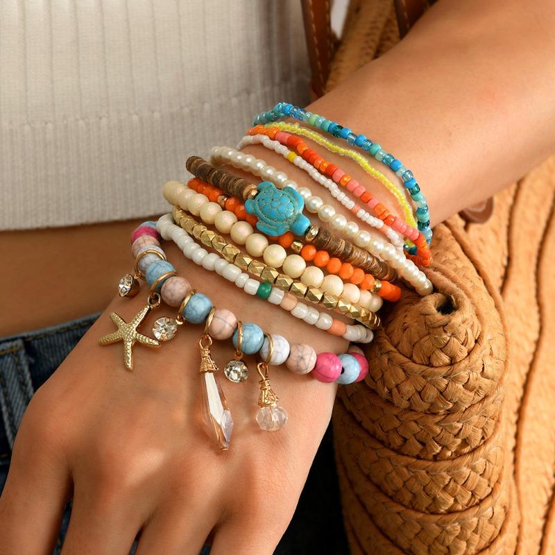 Support - Hot Sale Zinc Alloy Accessories 6-piece Set Bracelet Bracelet 11