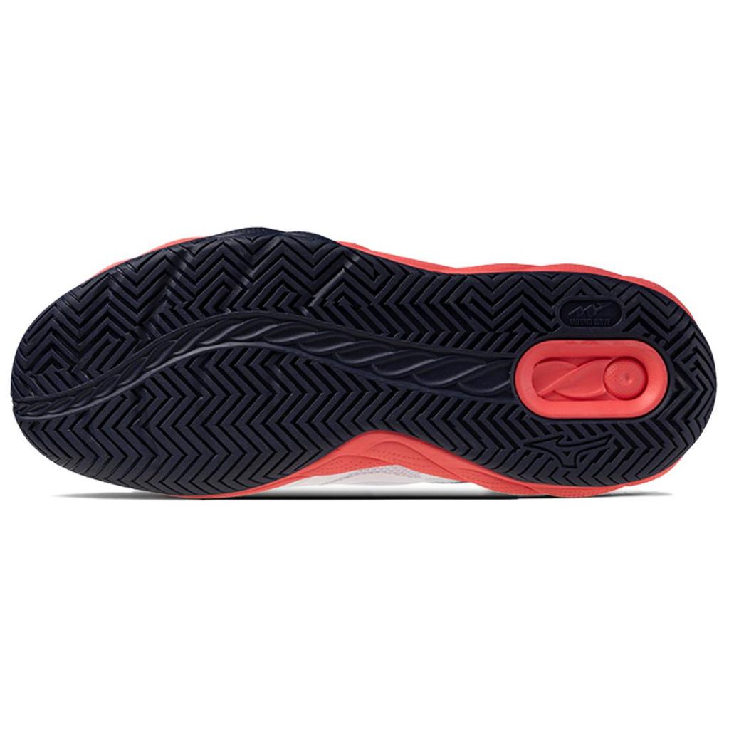 Mizuno Wave Enforce Court Bequeme Vielseitige Stoßdämpfende Langlebige Tennisschuhe Unisex Sneaker Weiß 61GA243260