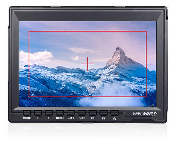 FW759P 7" Ultra-thin HD Director Monitor, IPS Screen with Histogram, False Color, OSD, Wired Remote Control