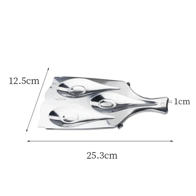 Stainless Steel Spoon Rest Kitchen Utensil Spatula Holder Cooking Tools Gadgets Accessories 25.3*12.5CM