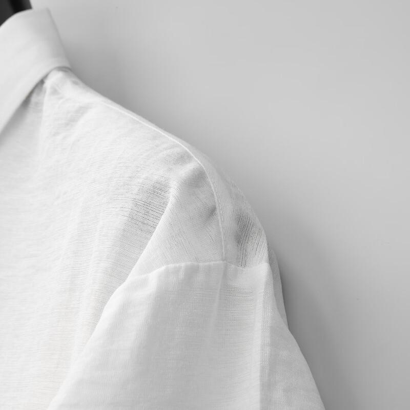 Men's Plus Size Short Sleeve Casual Collared Shirt
