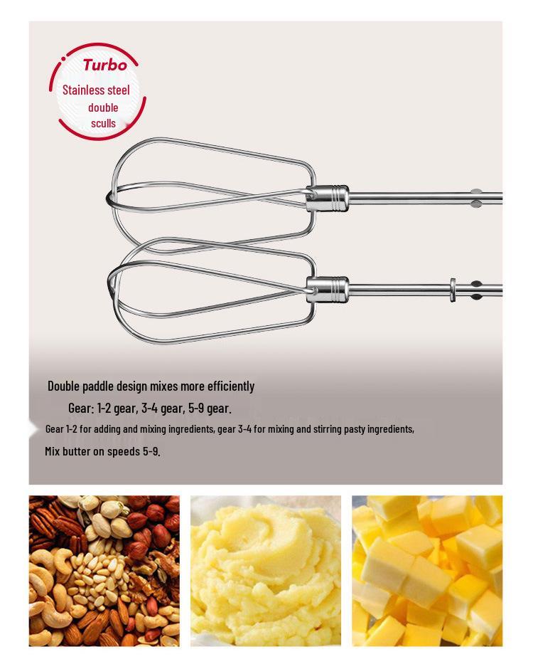 KitchenAid Mikser Elektryczny 9-biegowy do Kremów i Ciasta, Idealny do Pieczenia