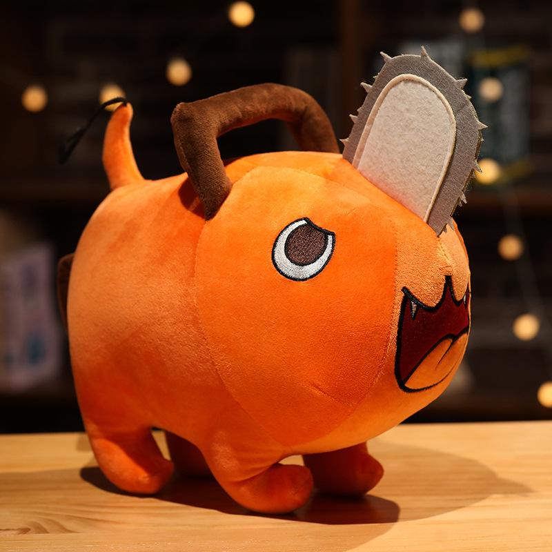 Chainsaw Man Pochita Plush Pillow - Cosplay Toy Figure of Chainsaw Dog Devil